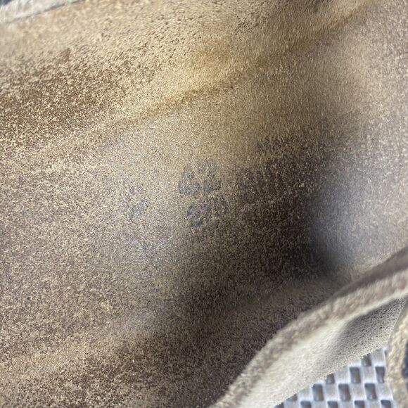 Birkenstock Arizona Woven Yarn Bohemian Sandals 42 Taupe Slide Made in Germany main image 5